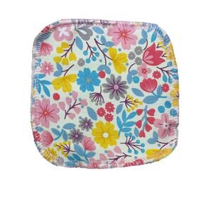 Set of 4 Handmade Reusable Makeup Remover Cloths zero waste eco friendly